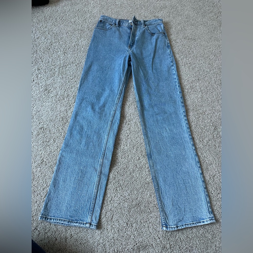 Abercrombie & Fitch Light Blue straight Leg Jeans
